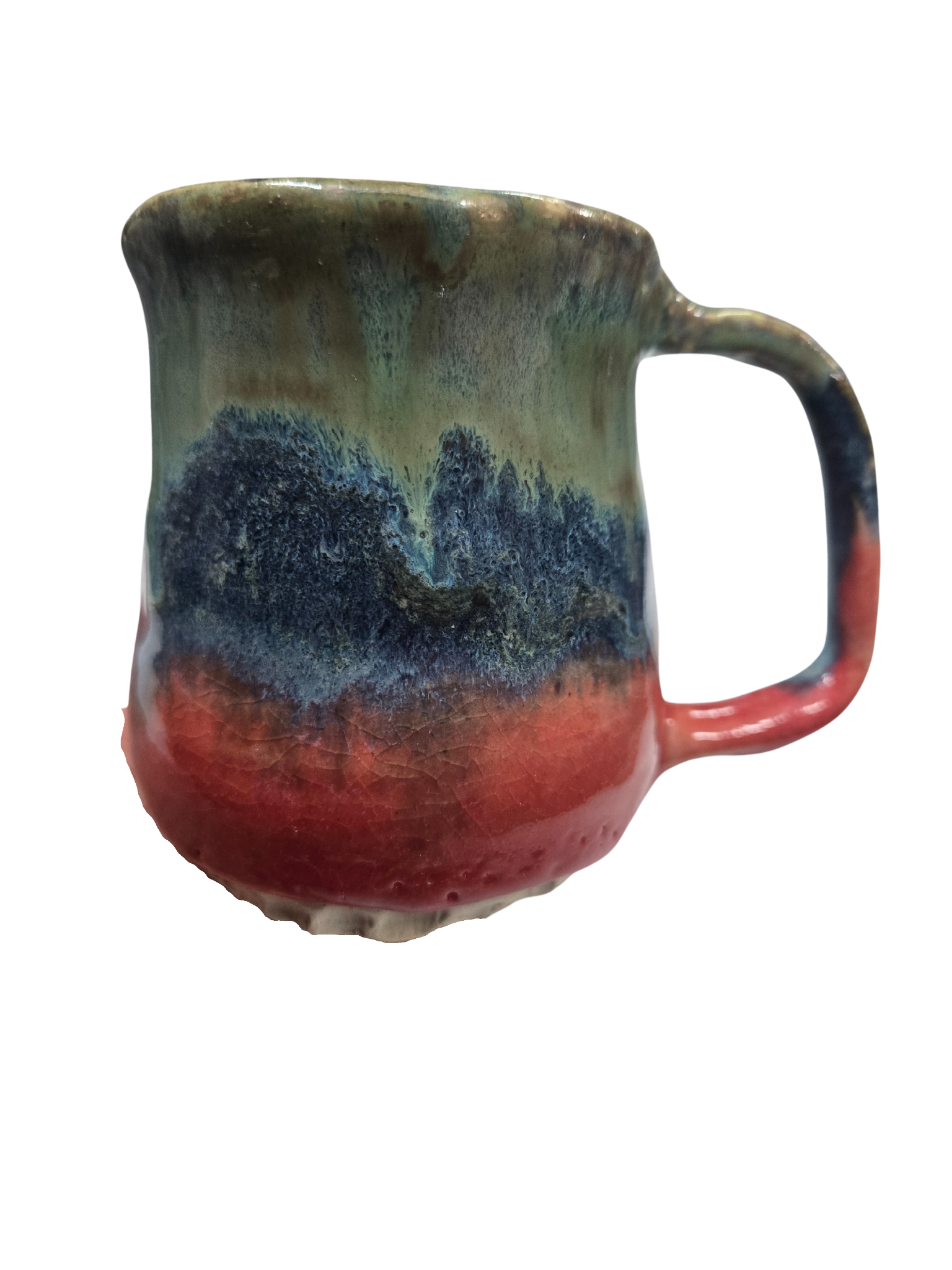 Sunset Horizon Mug - Handmade - One of a Kind